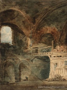 Les ruines des bains de l'empereur Julian, Hôtel de Cluny, Paris Les ruines des bains de l'empereur Julian, Hôtel de Cluny, Paris