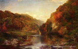 Automne sur le wissahickon Automne sur le wissahickon