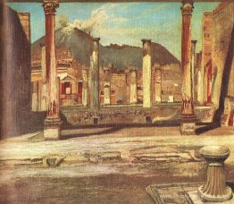Pompeji a (maison du Chirurgus avec le Vesuv) Pompeji a (maison du Chirurgus avec le Vesuv)
