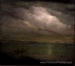 Rivage nocturne, Long Island Rivage nocturne, Long Island