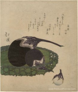 Panier des aubergines d'une série sans titre de trois rêves chan Panier des aubergines d'une série sans titre de trois rêves chan