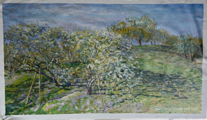 Pommiers en fleurs