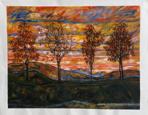Quatre arbres
