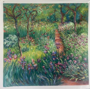 Le jardin de l'iris à Giverny