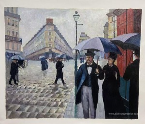 Paris, un jour de pluie