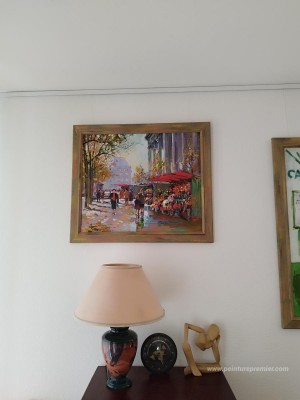 Vendeur de fleurs à La Madeleine