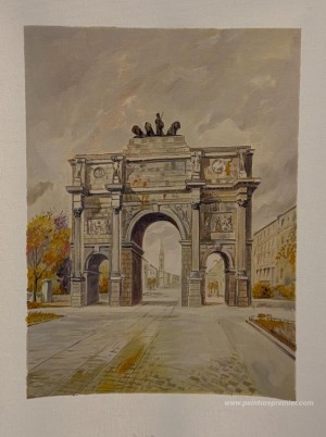 Arche de triomphe à Munich