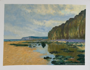 Marée basse à Varengeville