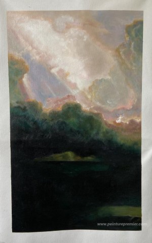 Le voyage de la vie: vieillesse (détail)