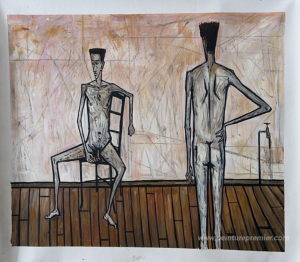 Deux homme nus