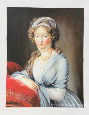 Portrait de l'impératrice Elisabeth Alexeievna de Russie