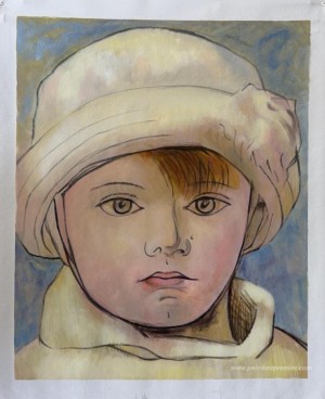 Portrait de Paulo, fils de l'artiste
