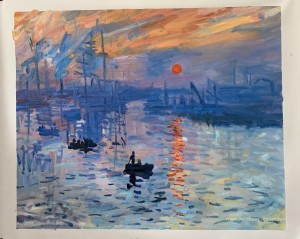 Impression, lever du soleil