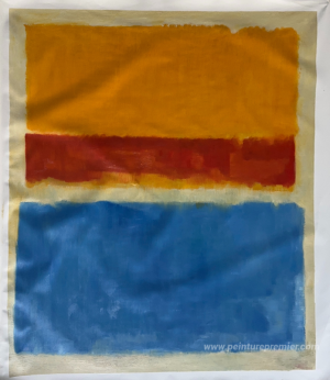 Sans titre (jaune, rouge et bleu)