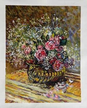 Fleurs dans un pot
