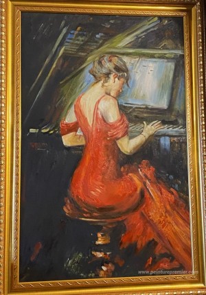 La femme en rouge