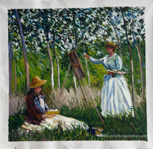 Dans les bois de Giverny Blanche Hoschede
