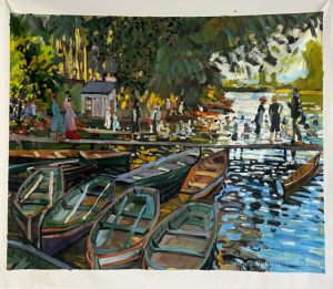 Baigneurs à La Grenouillere