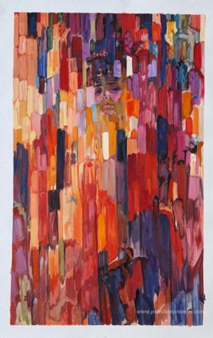 Madame Kupka entre les verticales