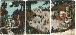 Formation Ushiwaka-Maru avec le Tengu Formation Ushiwaka-Maru avec le Tengu