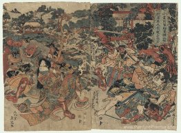 Oguri Hangan Sukeshige au combat Oguri Hangan Sukeshige au combat