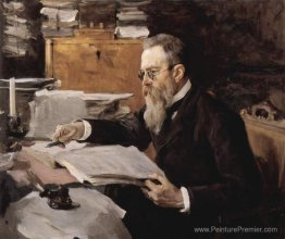 Portrait de Nikolai Andreyevich Rimsky-Korsakov Portrait de Nikolai Andreyevich Rimsky-Korsakov