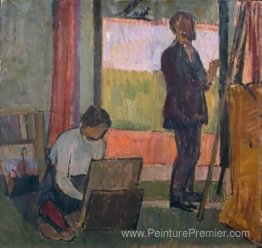 Peinture de Frederick et Jessie Etchells Peinture de Frederick et Jessie Etchells