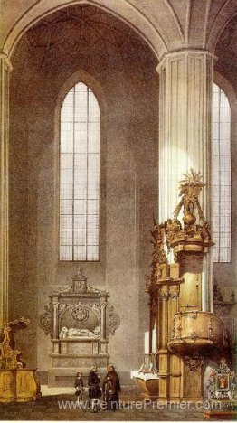 Intérieur de l'église Bernardine à Vilnius, Lituanie Intérieur de l'église Bernardine à Vilnius, Lituanie