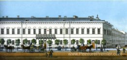 Hôtel Demidov. Fragment de "Panorama of Nevsky Prospect" Hôtel Demidov. Fragment de "Panorama of Nevsky Prospect"