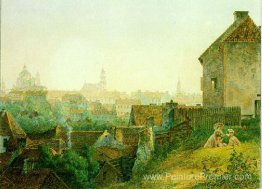 Vilnius City Panorama de Subachius Street Vilnius City Panorama de Subachius Street