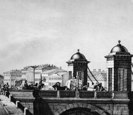Bridge Anichkov à Saint-Pétersbourg Bridge Anichkov à Saint-Pétersbourg