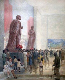 De grandes attentes. Pavillon de l'URSS sur la foire mondiale de De grandes attentes. Pavillon de l'URSS sur la foire mondiale de