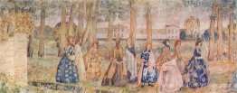 Soirée d'automne (esquisse pour un panneau) Soirée d'automne (esquisse pour un panneau)