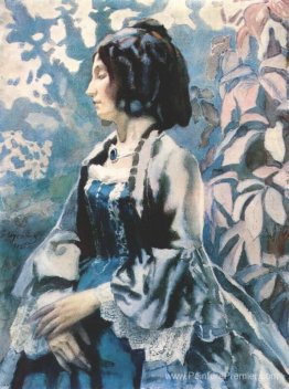 Dame en bleu Dame en bleu