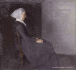 Frederikke Hammershøi, la mère de l'artiste Frederikke Hammershøi, la mère de l'artiste