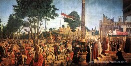 Le martyre des pèlerins et les funérailles de Saint-Ursula, du c Le martyre des pèlerins et les funérailles de Saint-Ursula, du c