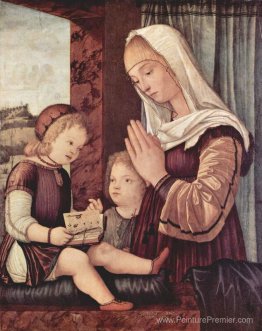 Vierge Marie et Jean-Baptiste, priant l'enfant Christ Vierge Marie et Jean-Baptiste, priant l'enfant Christ
