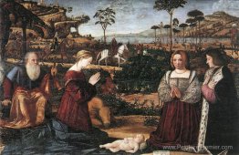 Sainte Famille avec deux donateurs Sainte Famille avec deux donateurs