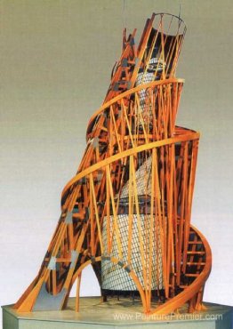 Modèle du monument III international Modèle du monument III international