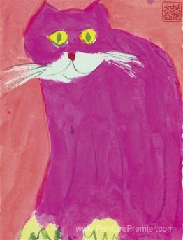 Le chat rose Le chat rose