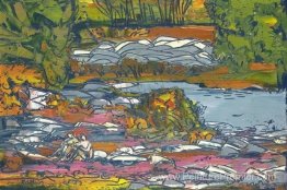 Baigneurs dans un paysage Baigneurs dans un paysage