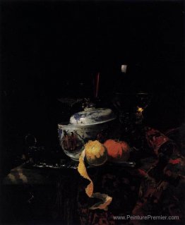 Nature morte avec bol en porcelaine chinoise Nature morte avec bol en porcelaine chinoise