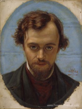 Portrait de Dante Gabriel Rossetti Portrait de Dante Gabriel Rossetti