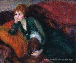 Jeune femme en vert Jeune femme en vert