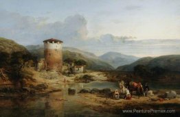 Voir au-dessus de la capua, dans le sud de l'Italie Voir au-dessus de la capua, dans le sud de l'Italie