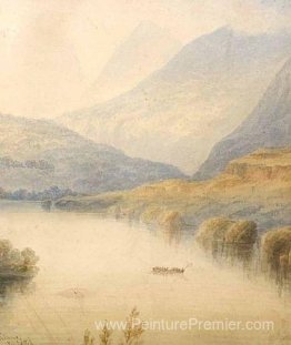 Traversant le lac Killarney Traversant le lac Killarney