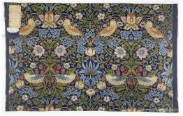 Voleur de fraises, tissu d'ameublement Voleur de fraises, tissu d'ameublement