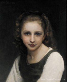 Portrait d'une jeune fille Portrait d'une jeune fille