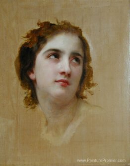 Croquis d'une jeune femme Croquis d'une jeune femme