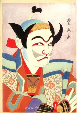 Ichikawa Ennosuke II comme Hayami-No-Tota Ichikawa Ennosuke II comme Hayami-No-Tota